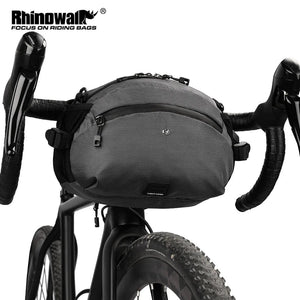 Sacoche de guidon multifonction étanche pour gravel, vélo, VTT "Rhinowalk - X21922" - Planète Rando