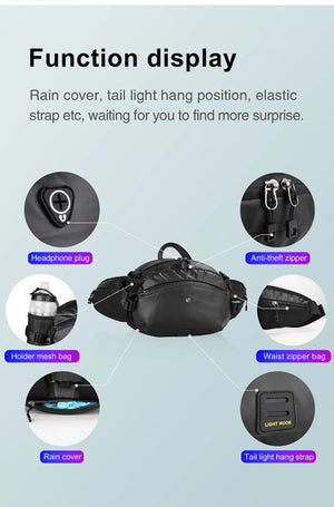 Sacoche de guidon multifonction étanche pour gravel, vélo, VTT "Rhinowalk - X21922" - Planète Rando