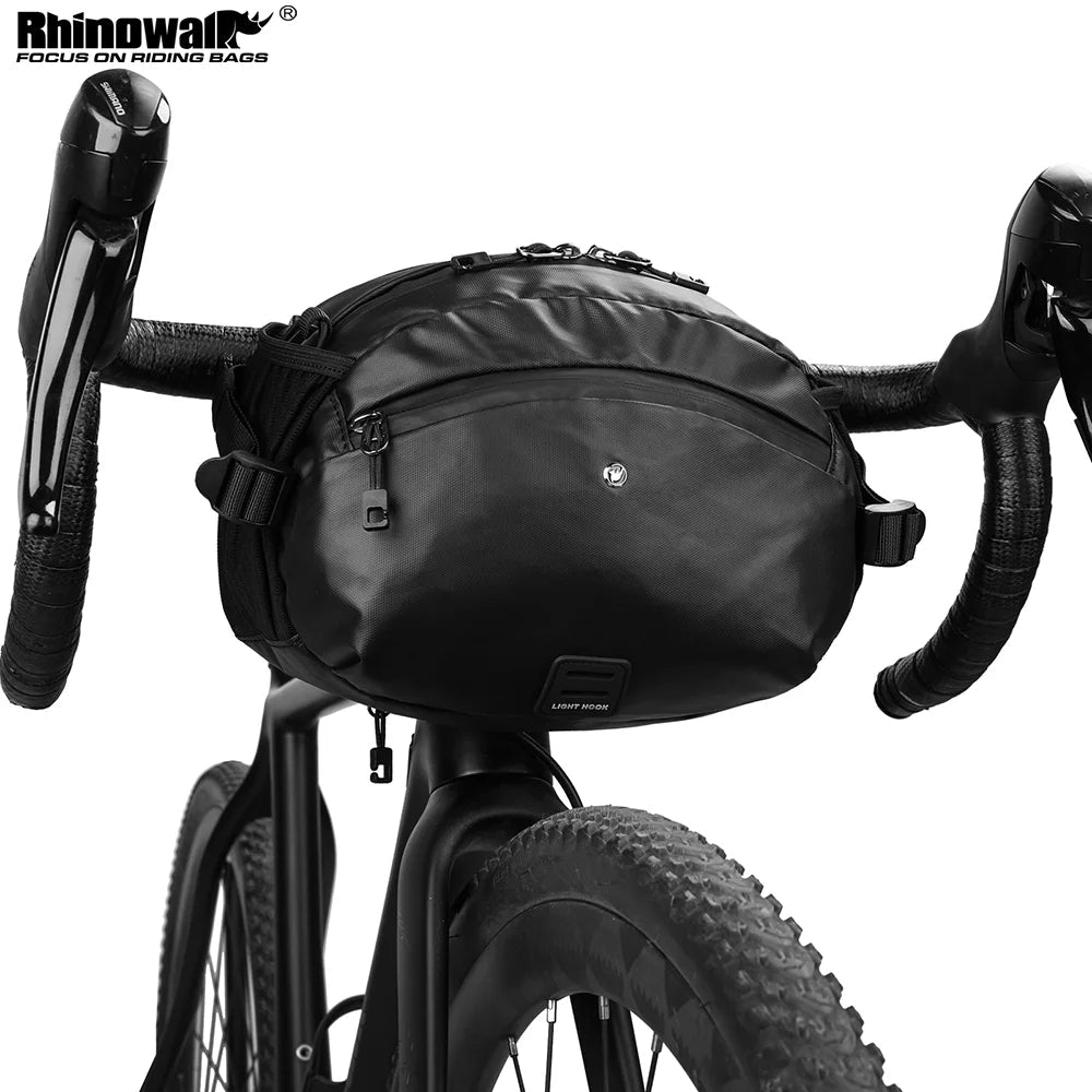 Sacoche de guidon multifonction étanche pour gravel, vélo, VTT "Rhinowalk - X21922" - Planète Rando