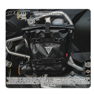 Sacoche de rangement pour cadre de moto ou porte - bagage arrière de vélo 5 - 8L "MotoWolf - Y - MC0057" - Planète Rando