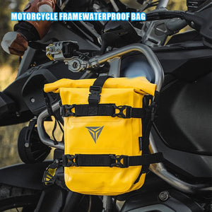 Sacoche de rangement pour cadre de moto ou porte - bagage arrière de vélo 5 - 8L "MotoWolf - Y - MC0057" - Planète Rando