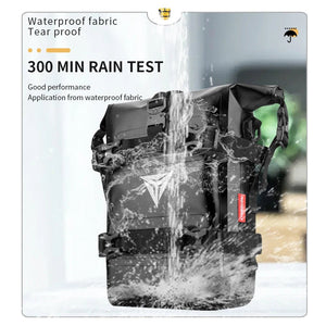 Sacoche de rangement pour cadre de moto ou porte - bagage arrière de vélo 5 - 8L "MotoWolf - Y - MC0057" - Planète Rando