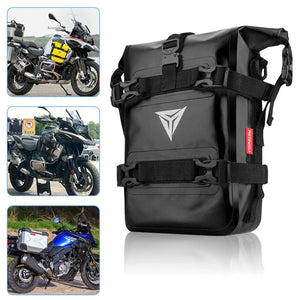 Sacoche de rangement pour cadre de moto ou porte - bagage arrière de vélo 5 - 8L "MotoWolf - Y - MC0057" - Planète Rando