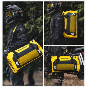 Sacoche de selle arrière de moto / vélo de 40L à 90L "MotoWolf - MTW Series" - Planète Rando