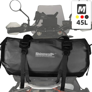 Sacoche de selle de moto 20 L/45 L/65 L, grande capacité, étanche, universelle "Rhinowalk - RK/MT series" - Planète Rando