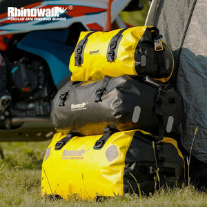 Sacoche de selle de moto 20 L/45 L/65 L, grande capacité, étanche, universelle "Rhinowalk - RK/MT series" - Planète Rando