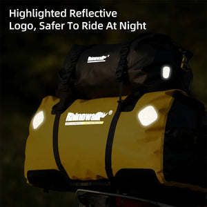 Sacoche de selle de moto 20 L/45 L/65 L, grande capacité, étanche, universelle "Rhinowalk - RK/MT series" - Planète Rando