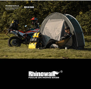Sacoche de selle de moto 20 L/45 L/65 L, grande capacité, étanche, universelle "Rhinowalk - RK/MT series" - Planète Rando