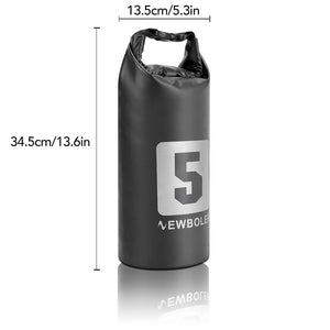 Sacoche de vélo 100% imperméable sur fourche de vélo 5L "NEWBOLER - BAG204" - Planète Rando