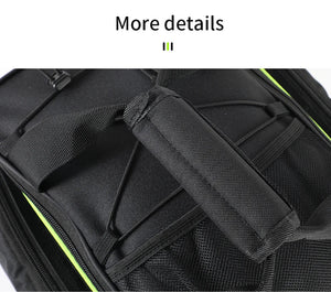 Sacoche de vélo 3 en 1 étanche sur porte - bagages avec pochette latérales 20/35L "WEST BIKING - YP0707250" - Planète Rando