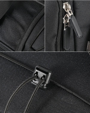 Sacoche de vélo 3 en 1 étanche sur porte - bagages avec pochette latérales 20/35L "WEST BIKING - YP0707250" - Planète Rando