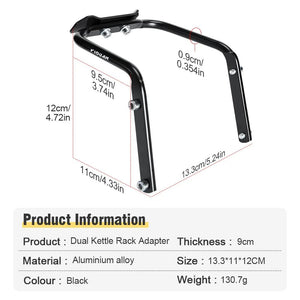 Sacoche de vélo étanche 13L avec stabilisateur pour VTT/ VTC, Gravel "NEWBOLER - PAC040" - Planète Rando