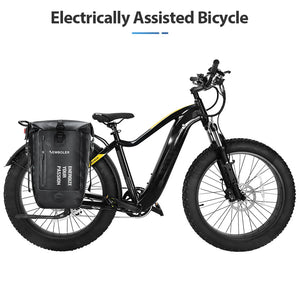 Sacoche de vélo étanche sur porte - bagage arrière de vélo 27L "NEWBOLER - BAG008" - Planète Rando