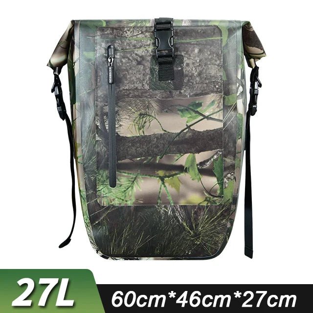 Sacoche de vélo étanche sur porte - bagage arrière de vélo 27L "NEWBOLER - BAG008" - Planète Rando