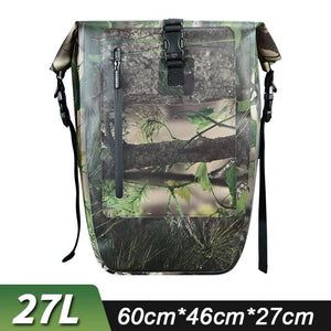 Sacoche de vélo étanche sur porte - bagage arrière de vélo 27L "NEWBOLER - BAG008" - Planète Rando