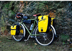 Sacoche de vélo étanche sur porte - bagages arrière 27L "Rhinowalk - RK19662" - Planète Rando