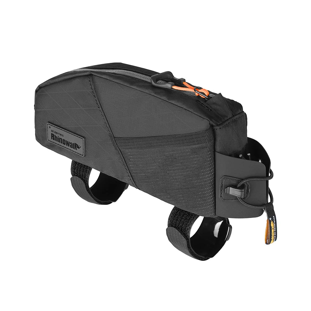 Sacoche de vélo imperméable pour VTT et vélo de route avec sangle de fixation pour téléphone "Rhinowalk - Wilderness BHD0014" - Planète Rando
