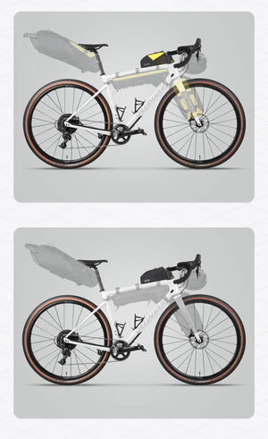 Sacoche de vélo imperméable pour VTT et vélo de route avec sangle de fixation pour téléphone "Rhinowalk - Wilderness BHD0014" - Planète Rando