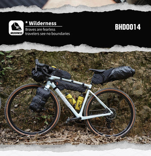 Sacoche de vélo imperméable pour VTT et vélo de route avec sangle de fixation pour téléphone "Rhinowalk - Wilderness BHD0014" - Planète Rando