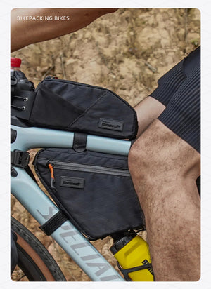 Sacoche de vélo imperméable pour VTT et vélo de route avec sangle de fixation pour téléphone "Rhinowalk - Wilderness BHD0014" - Planète Rando