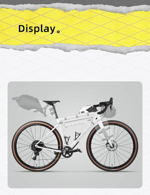 Sacoche de vélo imperméable pour VTT et vélo de route avec sangle de fixation pour téléphone "Rhinowalk - Wilderness BHD0014" - Planète Rando