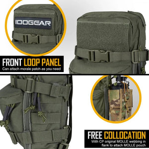 Sacoche d'hydratation tactique avec passant MOLLE "Idogear - IG - BG3530" - Planète Rando