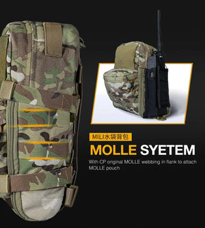 Sacoche d'hydratation tactique avec passant MOLLE "Idogear - IG - BG3530" - Planète Rando