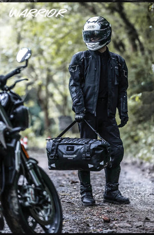Sacoche latérale étanche de selle / porte - bagage 20L/40L/65L "Rhinowalk - "Warrior" - Planète Rando