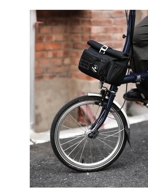 Sacoche / panier guidon pour vélo à fixation rapide 4L "Rhinowalk - Cosmopolis BCT0201" - Planète Rando