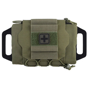 Sacoche pour ceinture tactique équipement IFAK Molle avec système en deux parties "Acewell Tactical - ACE - PH029" - Planète Rando