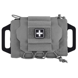 Sacoche pour ceinture tactique équipement IFAK Molle avec système en deux parties "Acewell Tactical - ACE - PH029" - Planète Rando