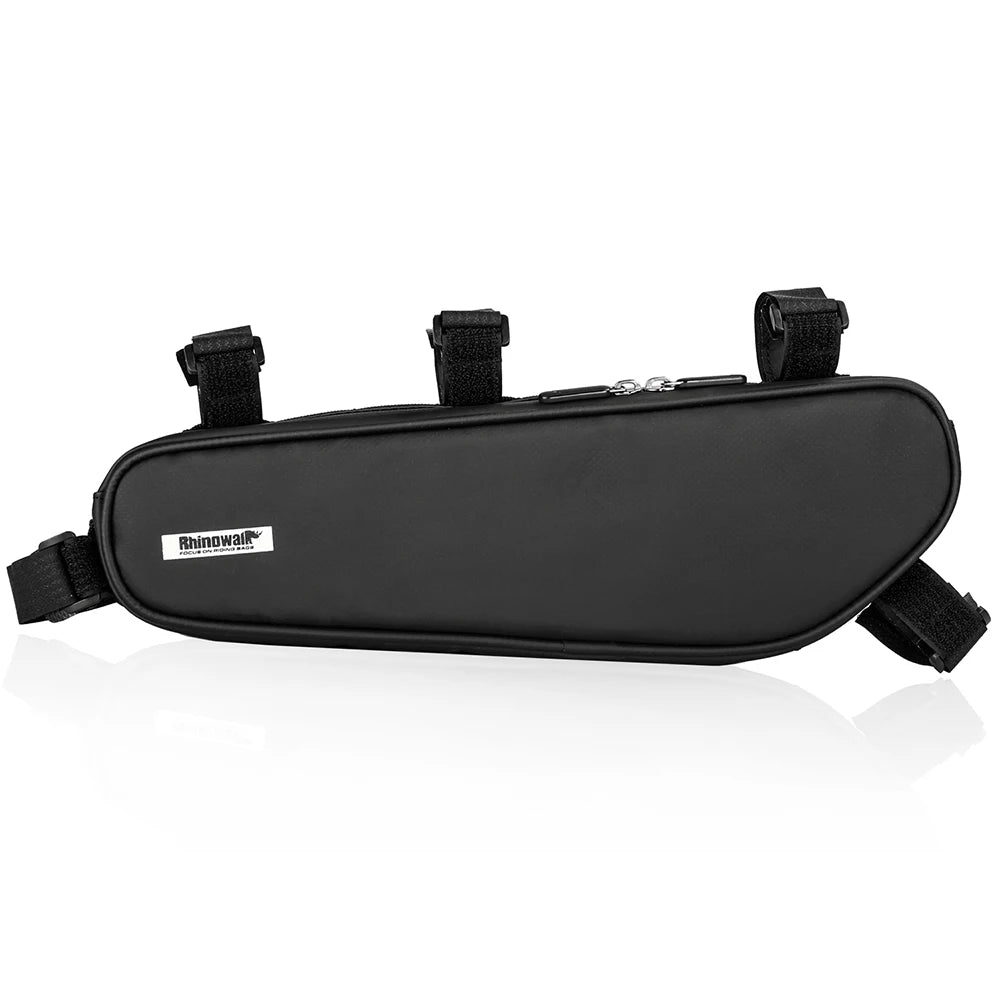 Sacoche triangulaire gravel, VTT, route étanche pour cadre de vélo 2,8L "Rhinowalk - X21656" - Planète Rando