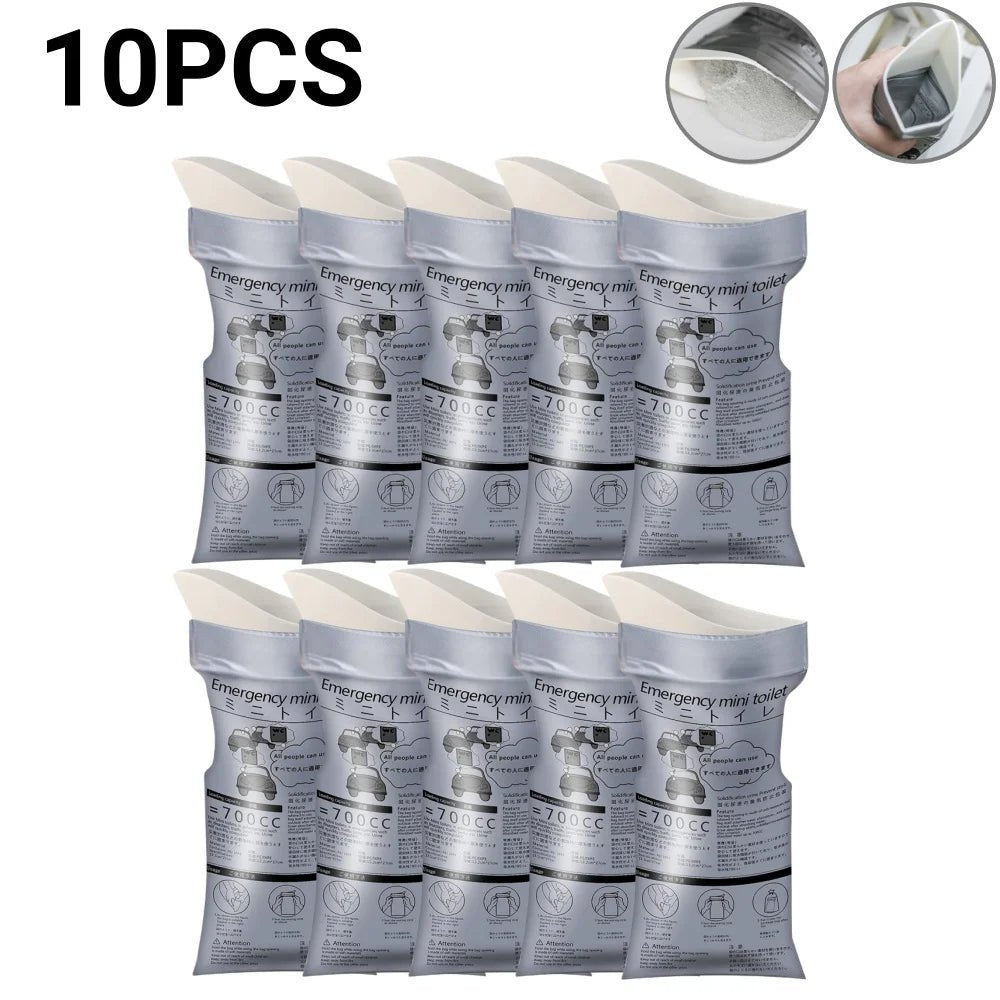 Sacs d'urine d'urgence / mini - toilette mobile de plein air "47 Outdoor - Emergency mini toilet" - Planète Rando