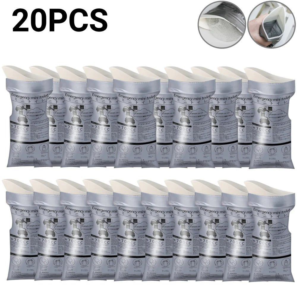 Sacs d'urine d'urgence / mini - toilette mobile de plein air "47 Outdoor - Emergency mini toilet" - Planète Rando