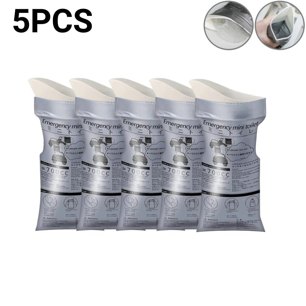 Sacs d'urine d'urgence / mini - toilette mobile de plein air "47 Outdoor - Emergency mini toilet" - Planète Rando