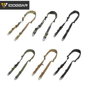 Sangle de carabine tactique 2 points pour la chasse et l'exploration tactique "IDOGEAR - Slingster" - Planète Rando