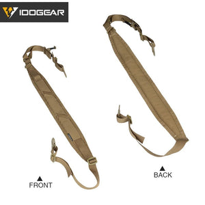 Sangle de carabine tactique 2 points pour la chasse et l'exploration tactique "IDOGEAR - Slingster" - Planète Rando