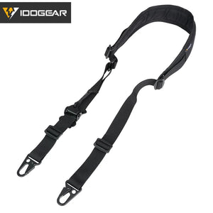 Sangle de carabine tactique 2 points pour la chasse et l'exploration tactique "IDOGEAR - Slingster" - Planète Rando