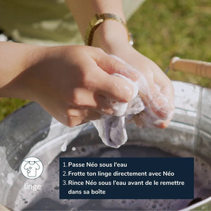 Savon, dentifrice, vaiselle solide 5 en 1 "Sloé - Néo multi - usages" - Planète Rando