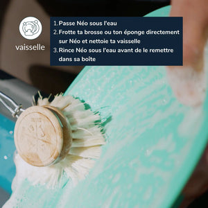 Savon, dentifrice, vaiselle solide 5 en 1 "Sloé - Néo multi - usages" - Planète Rando