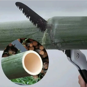 Scie manuelle pliante pour le camping et le bushcraft " NEFBENLI - Fast folding saw" - Planète Rando