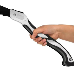 Scie manuelle pliante pour le camping et le bushcraft " NEFBENLI - Fast folding saw" - Planète Rando