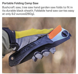 Scie pliante pour la chasse et le bushcraft 265g "SOG - Wood & Bone saw" - Planète Rando