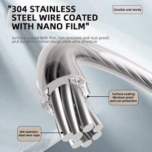 Séchoir mobile à linge pour les campings et la van - life "FALANGSHI - WB3029" - Planète Rando