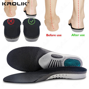 Semelles orthopédiques en Gel pour hommes et femmes "Krolik – Shoes Pad" - Planète Rando
