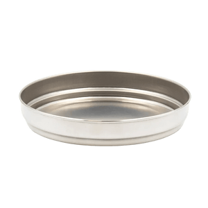 Set de camping / bivouac en inox avec assiette, gourde, tasse et couverts "Laken - Campo base" - Planète Rando