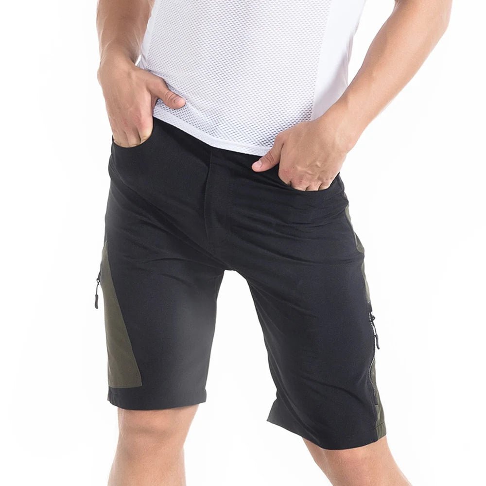 Short de cyclisme pour vélo, VTT pour adolescents et hommes "Tomshoo - Mtb downhill" - Planète Rando