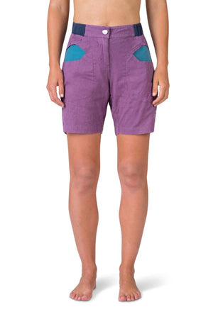 Short de randonnée en lin et coton pour femme "Rafiki − JUNO" - Planète Rando
