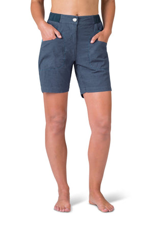 Short de randonnée en lin et coton pour femme "Rafiki − JUNO" - Planète Rando