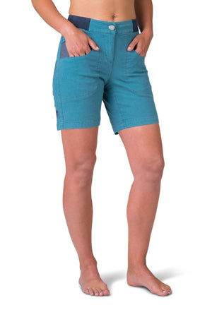 Short de randonnée en lin et coton pour femme "Rafiki − JUNO" - Planète Rando